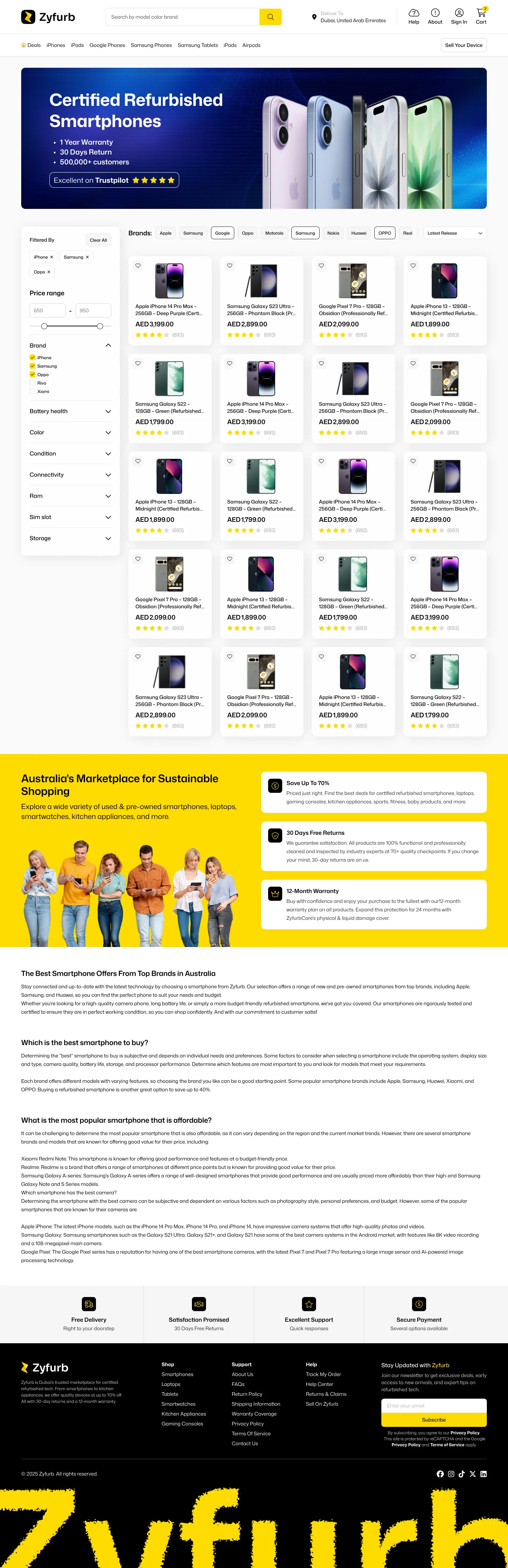 Zyfurb category page